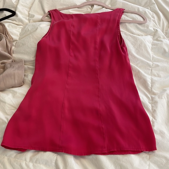 Pink Silk Tank Top - Picture 5 of 5